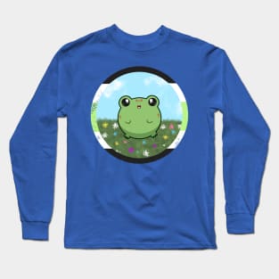 Pride Froggo (Agender) Long Sleeve T-Shirt
